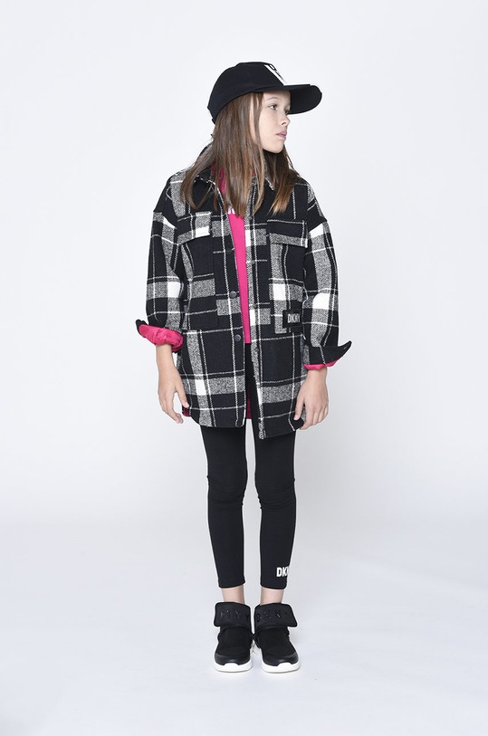 Dkny kurtka dziecięca D36668.156.162 czarny AW22