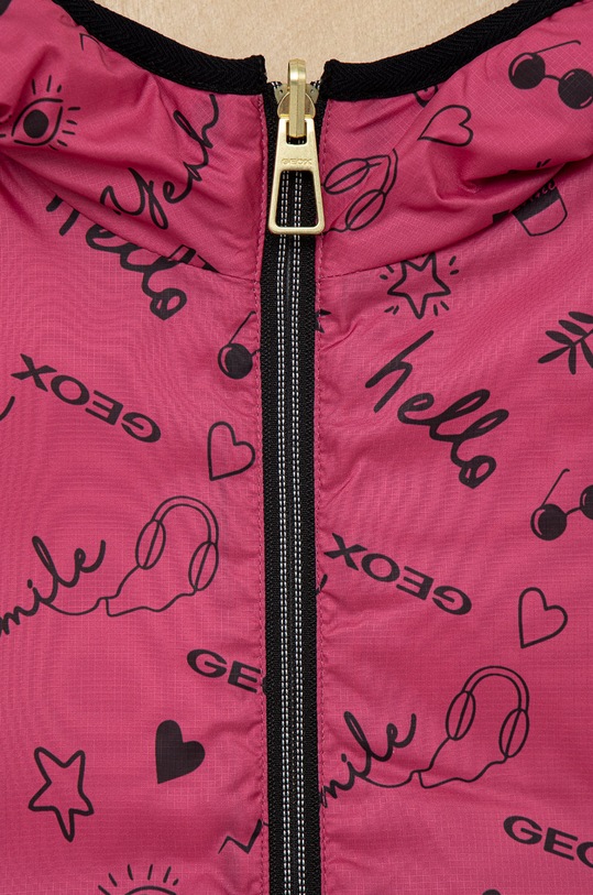 Dětská oboustranná bunda Geox K2620C.TC171.4Y.8Y růžová