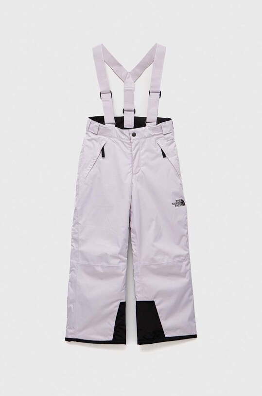 Dječje skijaške hlače The North Face TEEN SNOWQUEST SUSPENDER tkanina ljubičasta NF0A7X3P.G