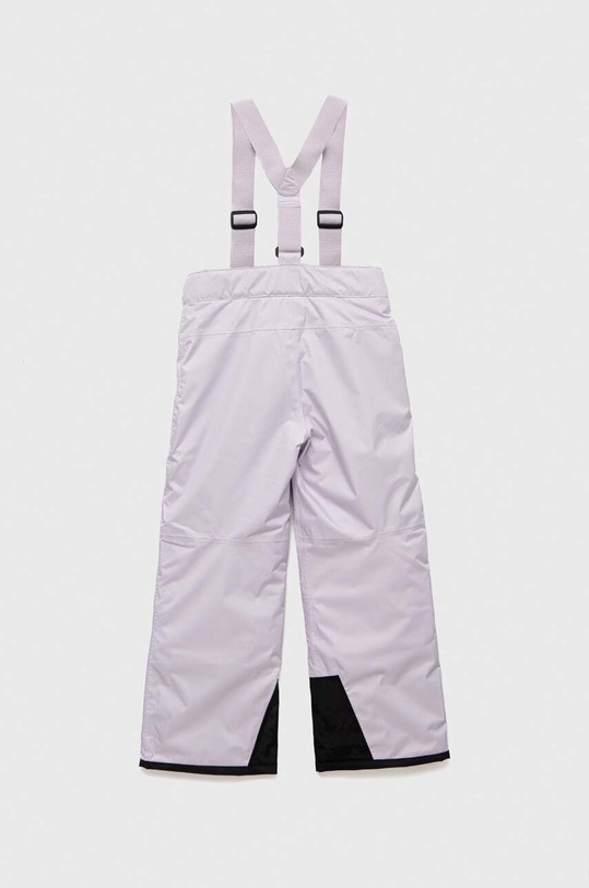 The North Face spodnie narciarskie dziecięce TEEN SNOWQUEST SUSPENDER NF0A7X3P.G fioletowy AW22