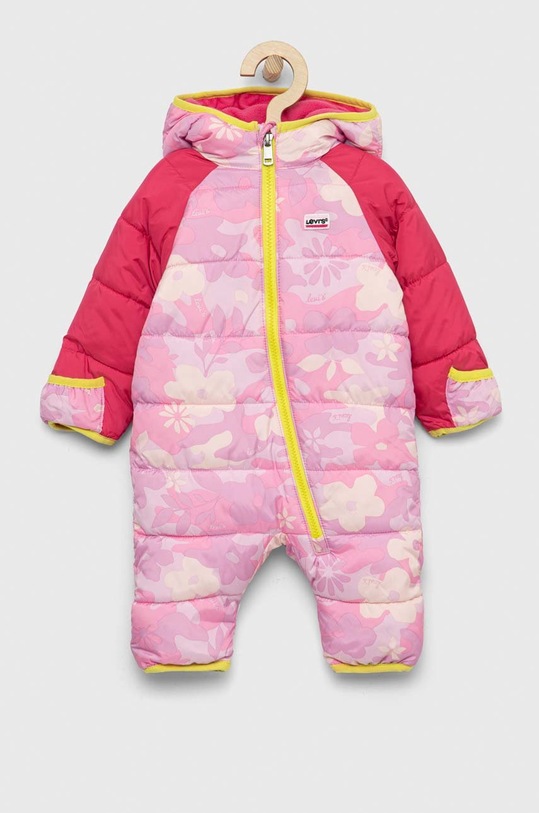 Levi's kombinezon niemowlęcy pozostałe różowy 6EF977.
