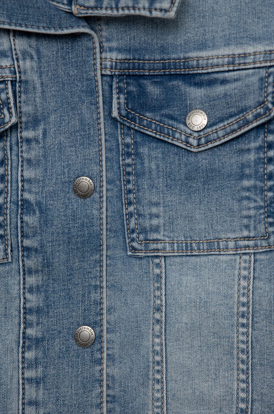 Fete Abercrombie & Fitch geacă din denim pentru copii KI244.2700 albastru