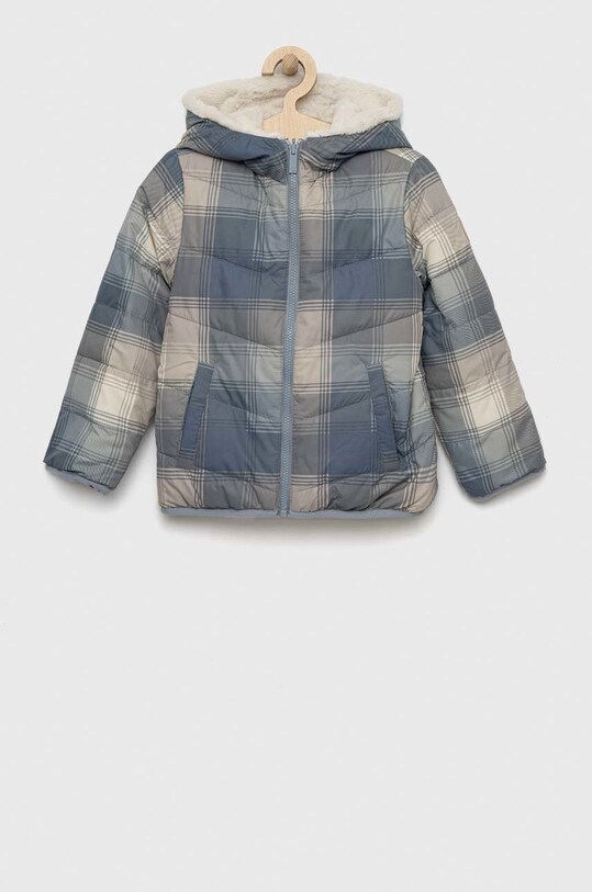 Abercrombie & Fitch geaca reversibila pentru copii cu captuseala albastru KI244.2712
