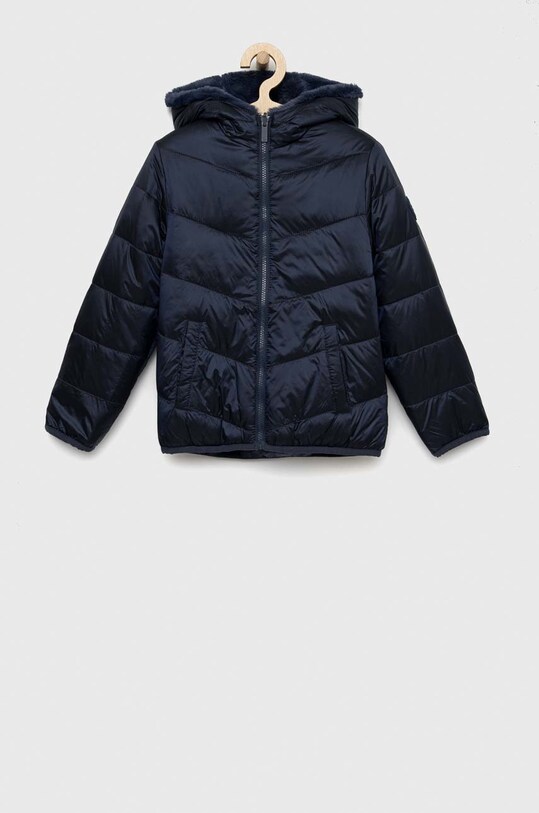 Abercrombie & Fitch geaca reversibila pentru copii cu captuseala albastru KI244.2713