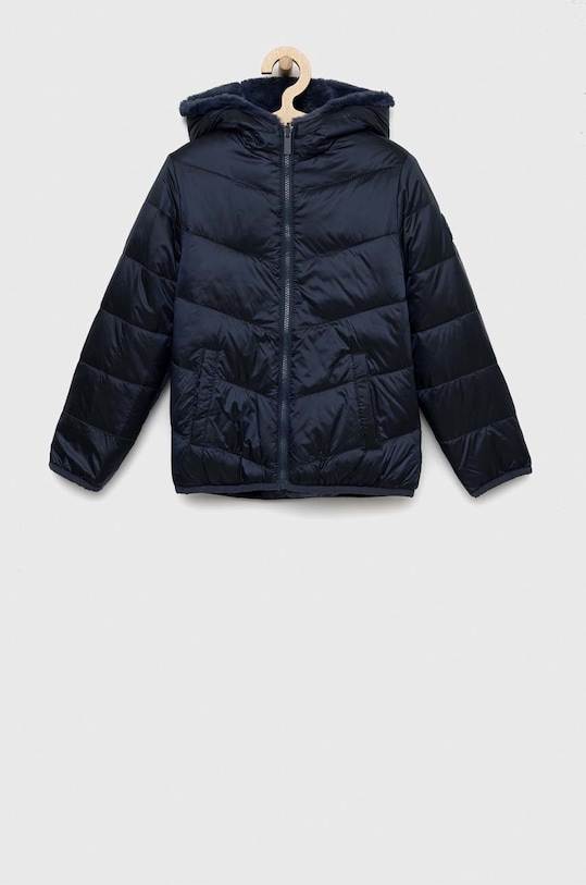Abercrombie & Fitch kurtka dwustronna dziecięca pozostałe niebieski KI244.2713