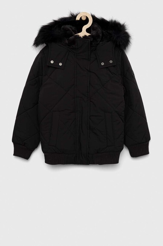 Abercrombie & Fitch gyerek dzseki szigetelt fekete KI244.2800
