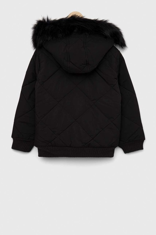 Παιδικό μπουφάν Abercrombie & Fitch KI244.2800 μαύρο AW22
