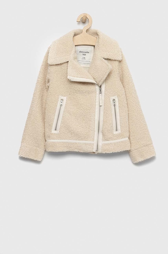 Abercrombie & Fitch kurtka dziecięca bez kaptura beżowy KI244.2815