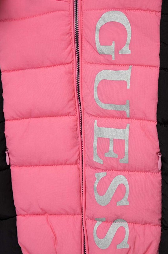 Chłopiec Guess kurtka dziecięca H2BT01.WF090 fioletowy