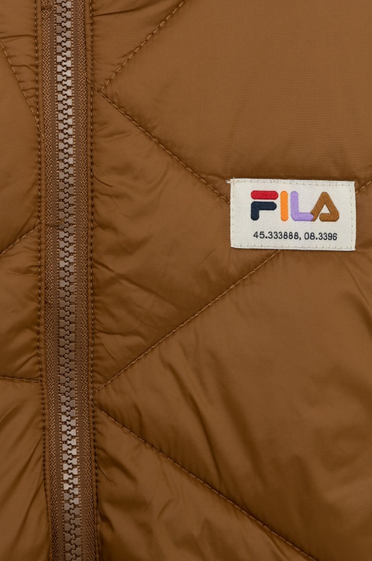 CHLAPEC Dětská bunda Fila FAT0145 hnědá