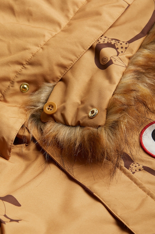 Mini Rodini kurtka dziecięca 2271011813 pomarańczowy