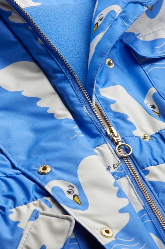 Mini Rodini kombinezon zimowy dziecięcy niebieski 2271012160