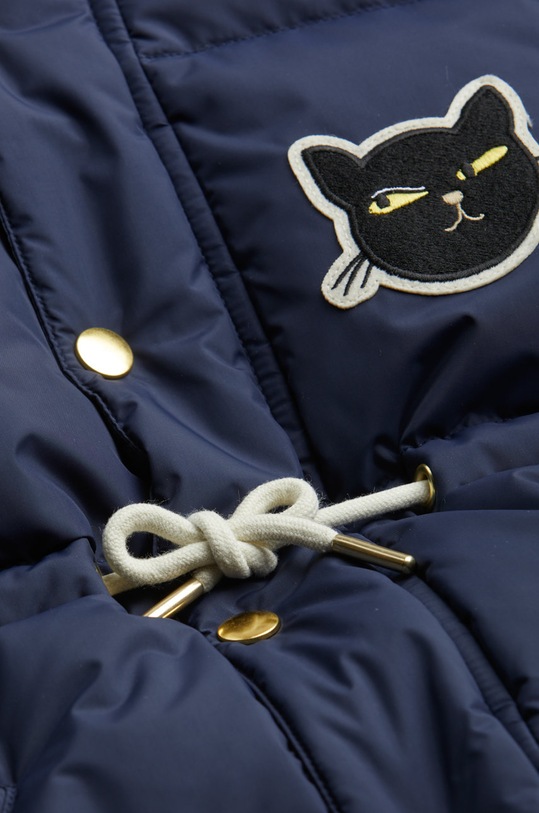 Mini Rodini kurtka dziecięca granatowy 2271012667