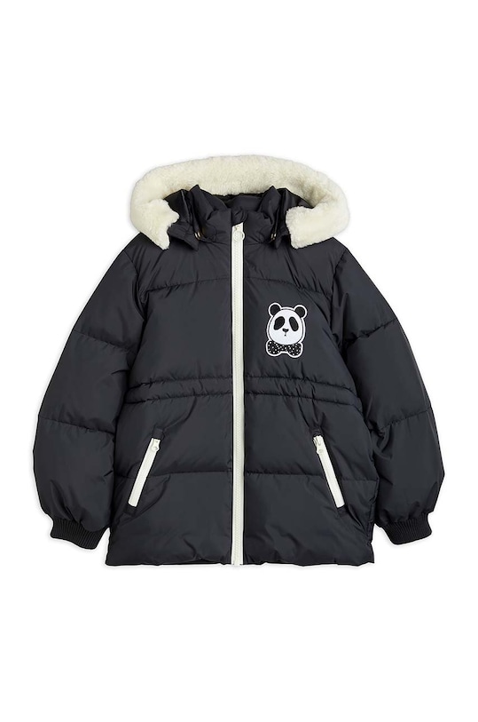 Детская куртка Mini Rodini с утеплением чёрный 2271015199