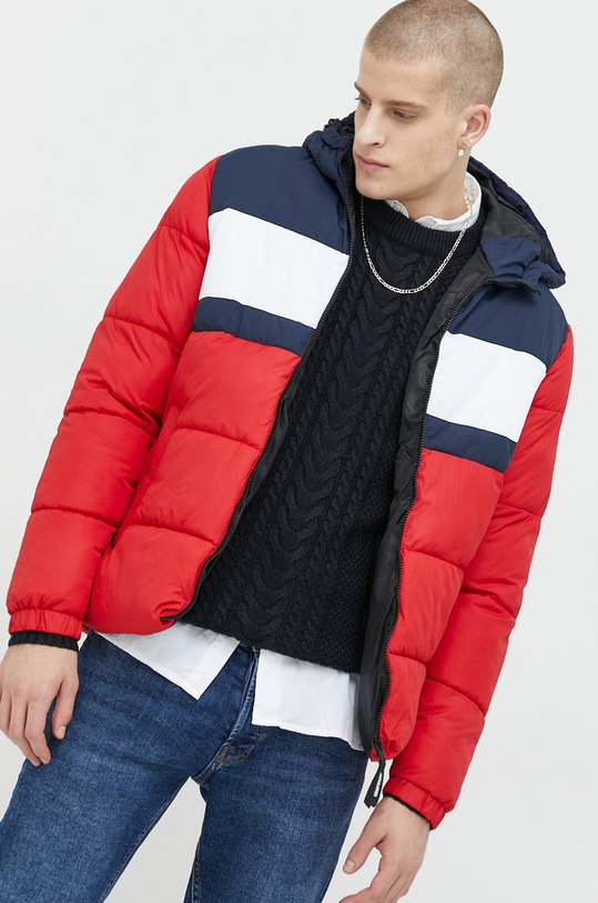Jack & Jones kurtka czerwony 12213497.TrueRed