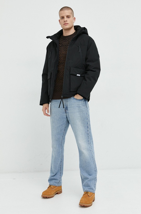 Tom Tailor kurtka 1032435.29999 czarny AW22