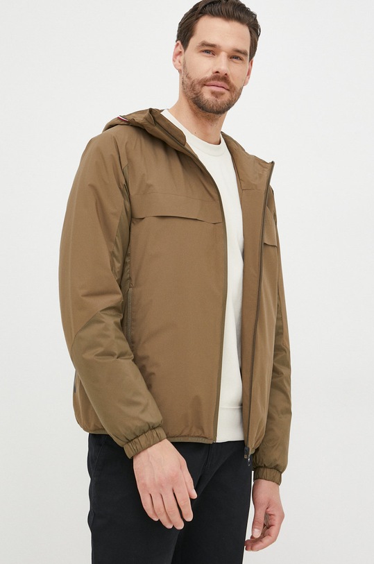 Tommy Hilfiger geaca cu captuseala verde MW0MW25257.9BYY