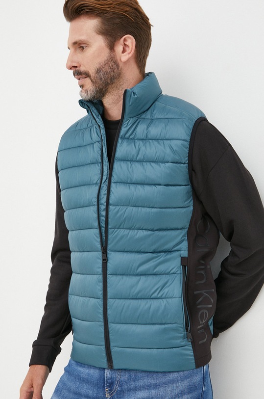 Calvin Klein bezrękawnik bez kaptura niebieski K10K108292.9BYY