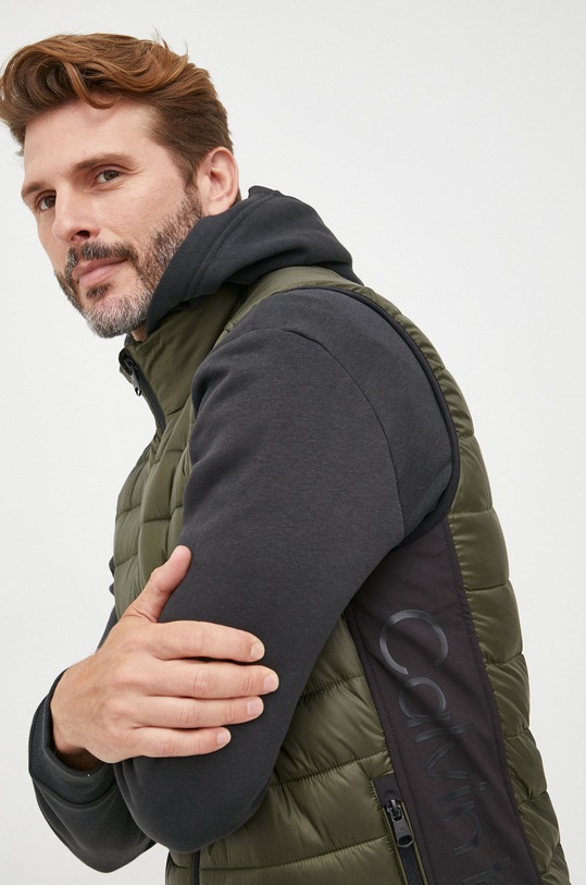 Calvin Klein bezrękawnik bez kaptura zielony K10K108292.9BYY