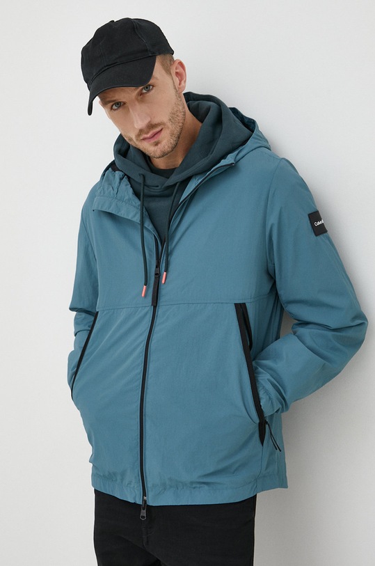 Bunda Calvin Klein K10K108627.9BYY tyrkysová AW22