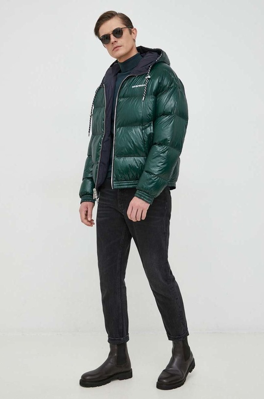 Одяг Двостороння пухова куртка Emporio Armani 6L1BP3.1NNBZ темно-синій