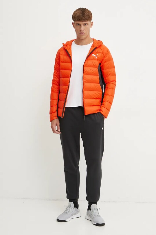Пухова куртка Puma 849355 помаранчевий AW24
