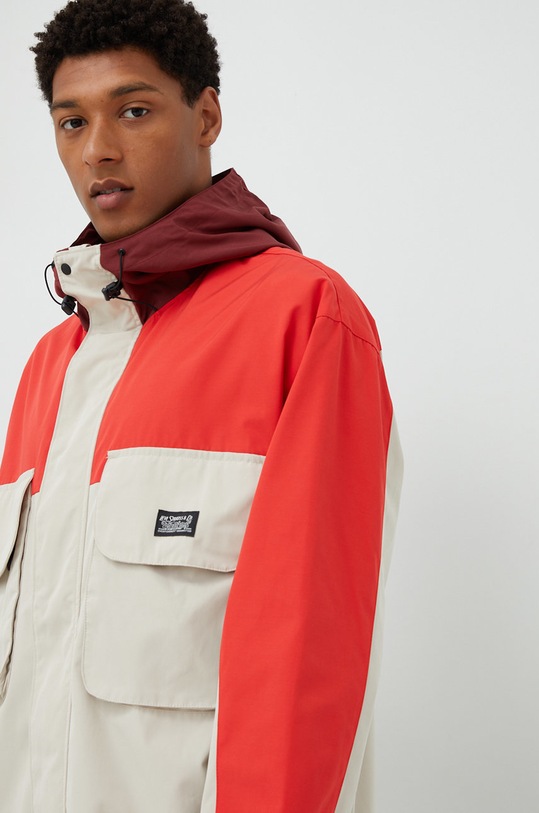 Nepromokavá bunda Levi's červená A3208.0002
