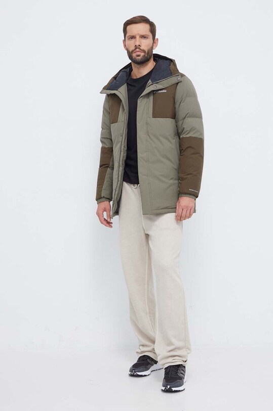 Пуховая куртка Columbia 2008463 зелёный AW23