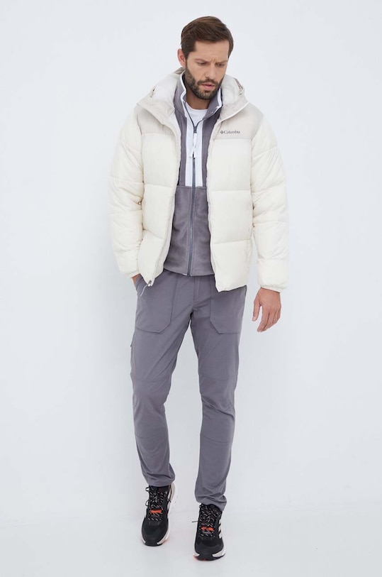 Columbia kurtka Puffect Hooded Jacket 2008413 beżowy AW23