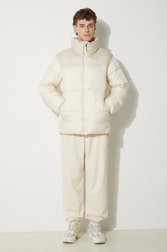 Bunda Columbia M Puffect II Jacket 2025821 béžová AW23