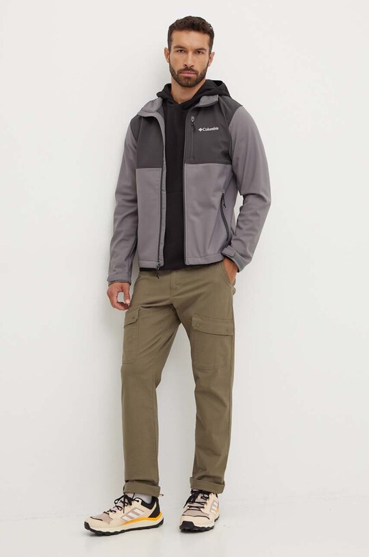 Columbia jacheta de exterior Ascender Softshell 1556534 gri AW24