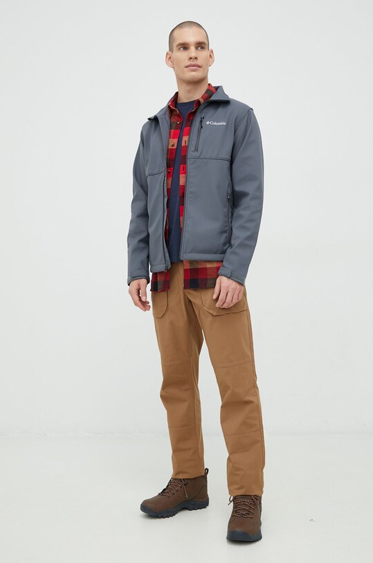 Columbia kurtka outdoorowa Ascender Softshell 1556534 niebieski AW24
