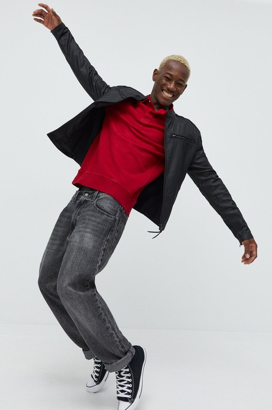 Jakna Superdry Drugo črna M5011353A.02A