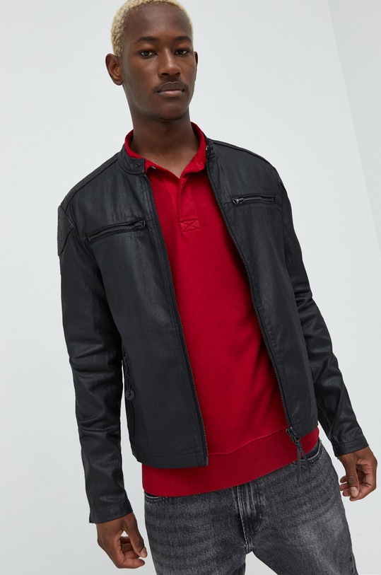 Jakna Superdry M5011353A.02A črna AW22