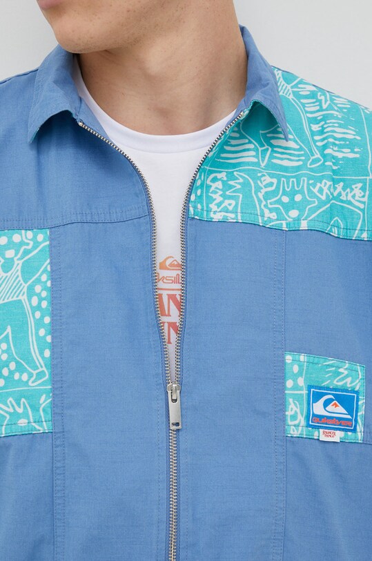 Quiksilver kurtka x Stranger Things EQYJK03936 niebieski