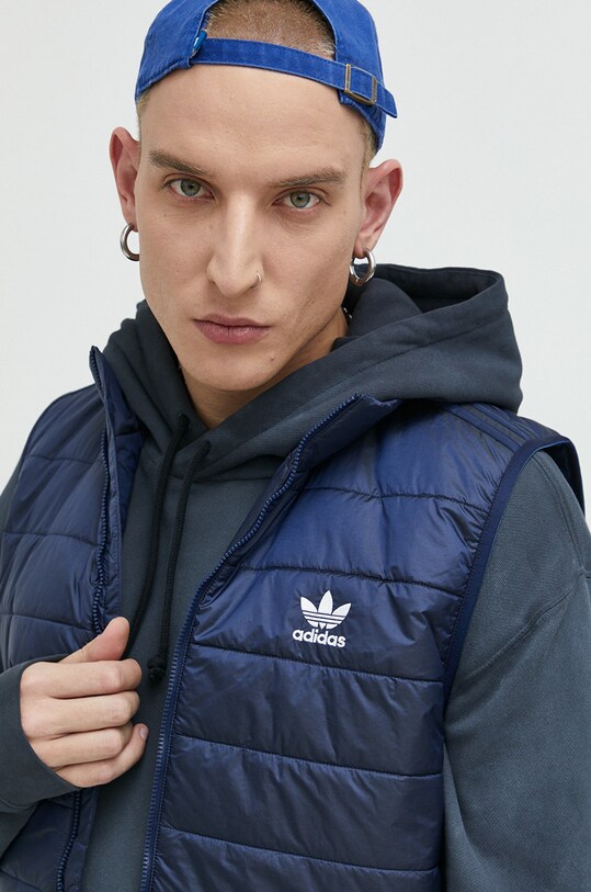 Αμάνικο μπουφάν adidas Originals σκούρο μπλε HL9216
