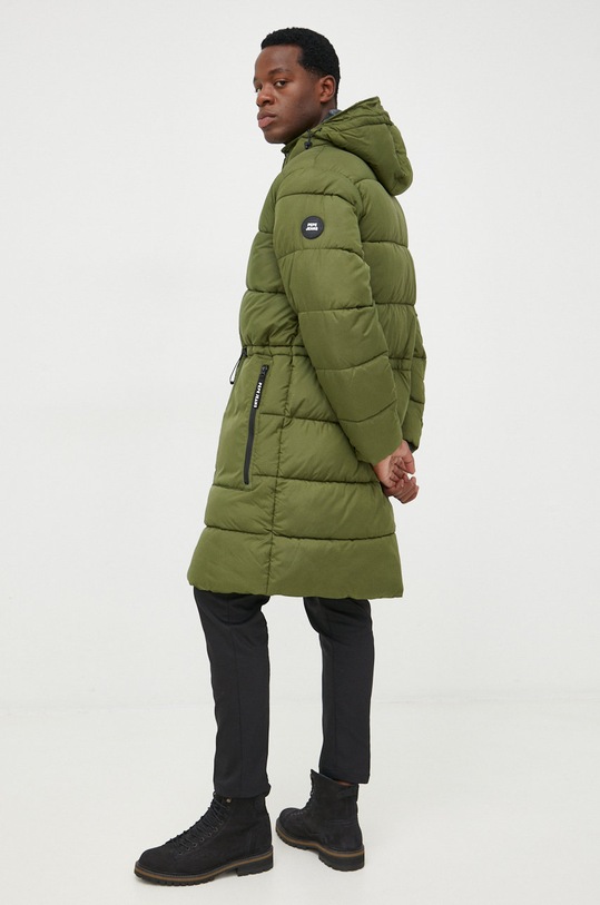Pepe Jeans rövid kabát szigetelt zöld PM402625.732