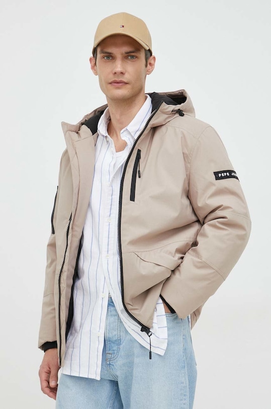 Pepe Jeans geaca Jett cu captuseala bej PM402610.856
