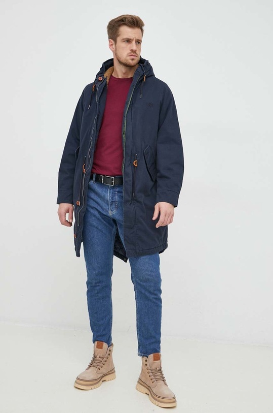 Bunda Pepe Jeans Jensen PM402607.594 námořnická modř AW22