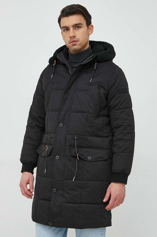 Parka Pepe Jeans Jaden Drugo črna PM402595.999
