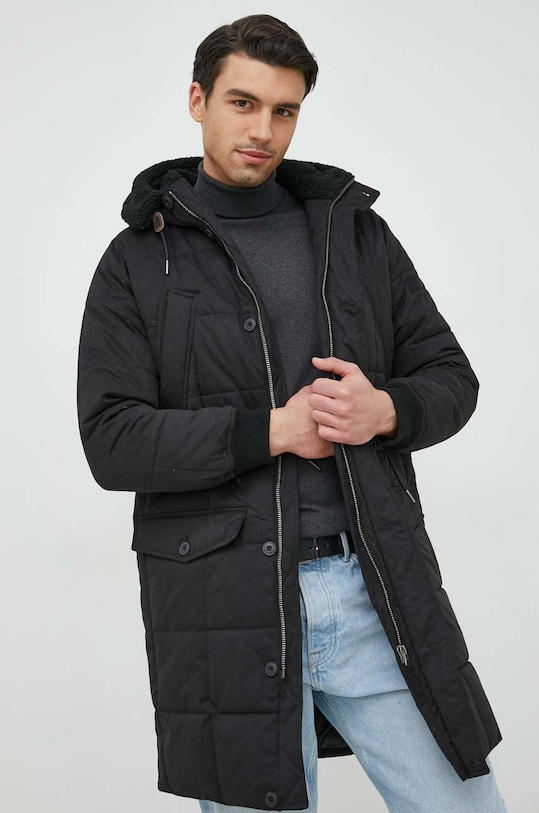 Parka Pepe Jeans Jaden črna PM402595.999