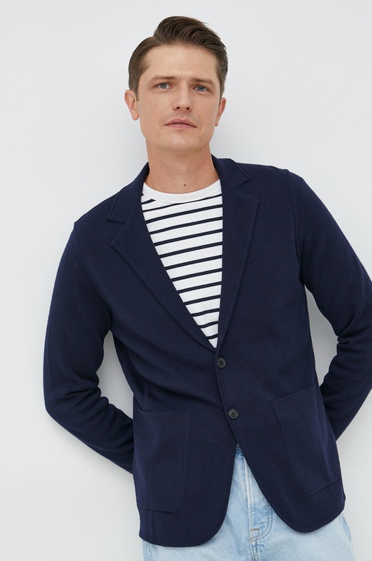 Vlněná bunda Paul Smith M1R.580X.J01795 námořnická modř