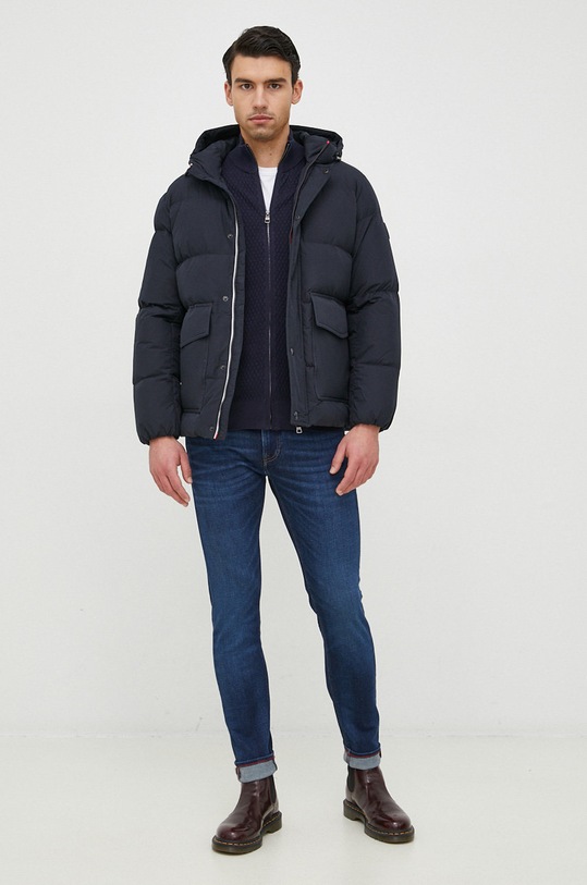 Tommy Hilfiger kurtka MW0MW27683.9BYY granatowy AW22