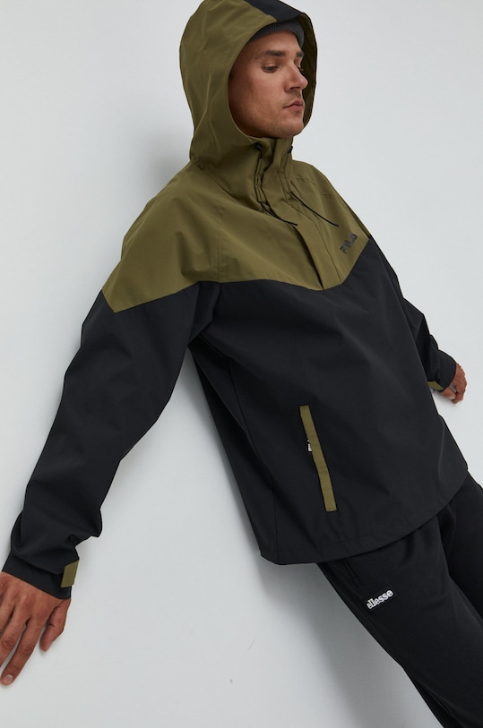 Μπουφάν Fila FAM0196 μαύρο AW22