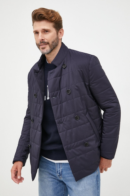 Tommy Hilfiger kurtka bez kaptura granatowy PFTHL7342.PFTH600T1