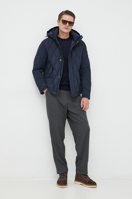 BOSS kurtka BOSS ORANGE 50473885 granatowy AW22