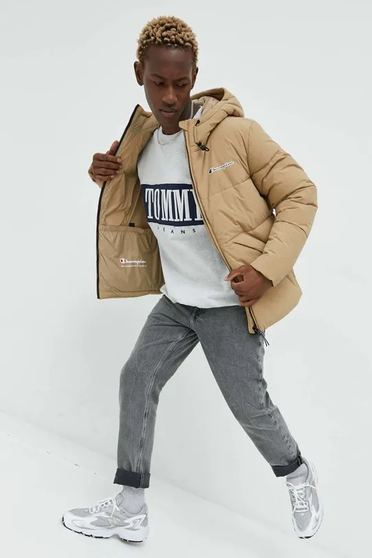 Champion jacket 218083 beige AW22