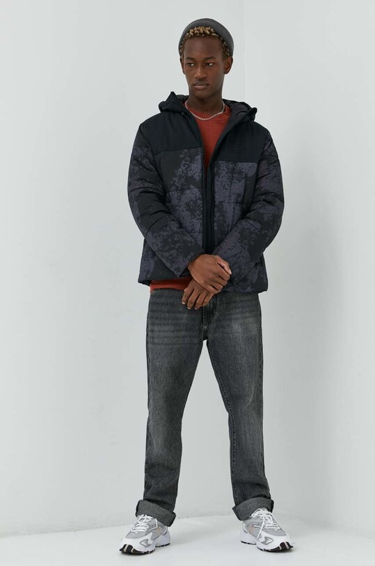 Champion jacket 218087 black AW22