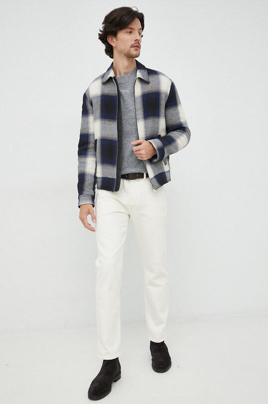 Куртка с примесью шерсти Sisley 2Y7DSN00Z.902 мультиколор AW22