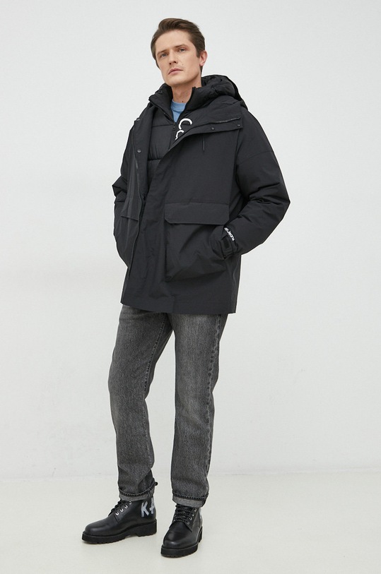 Calvin Klein Jeans geaca J30J321967.9BYY negru AW22